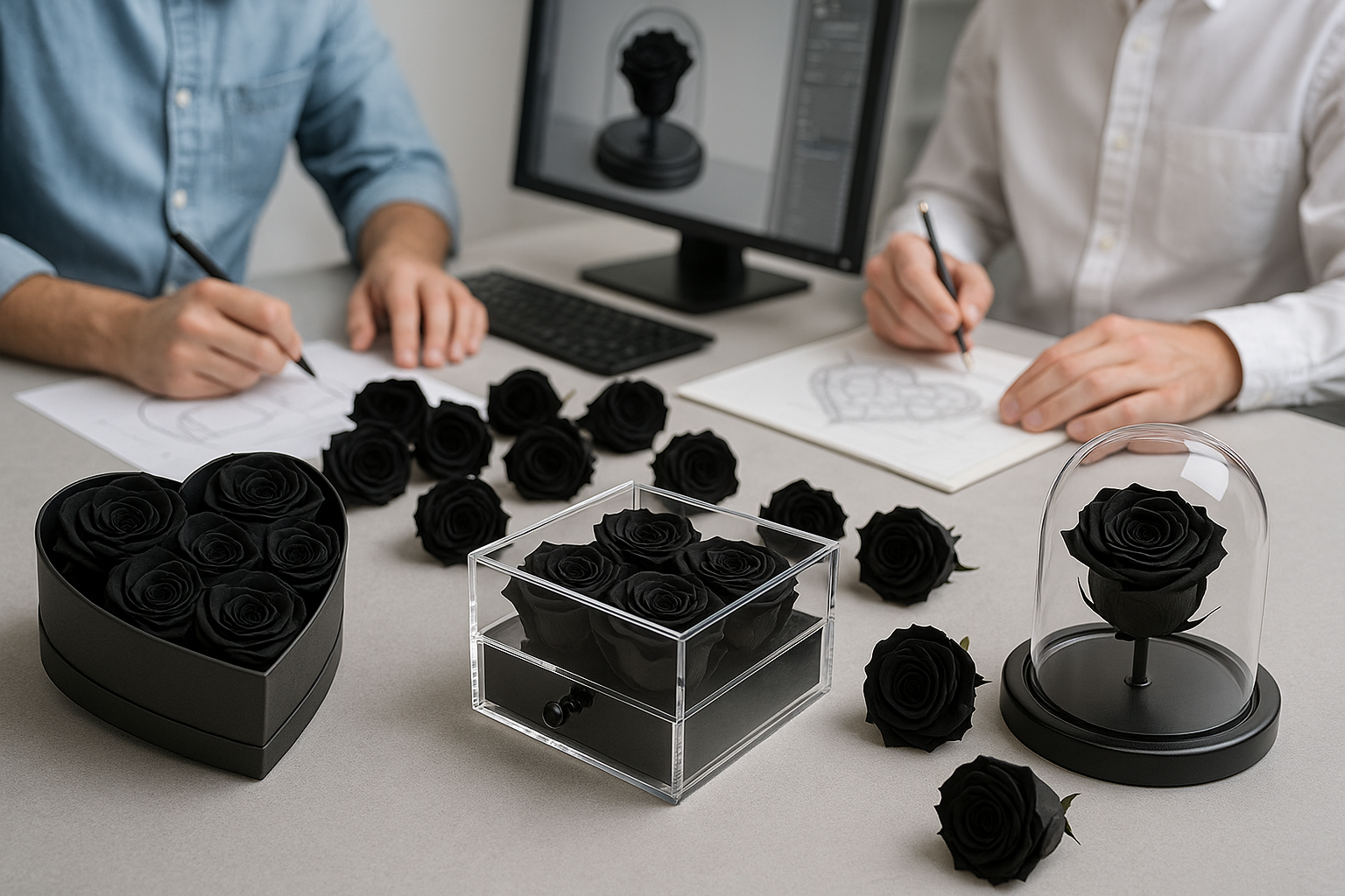 blck rose gift manufacturer