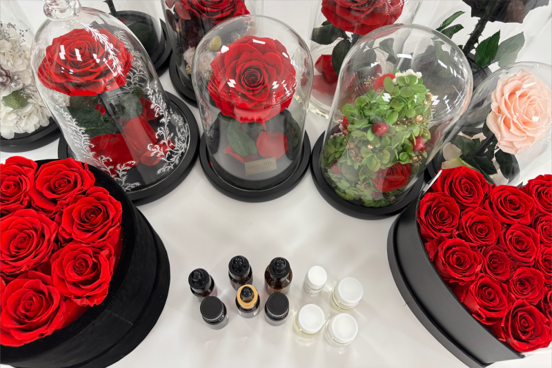 preserved flower smell