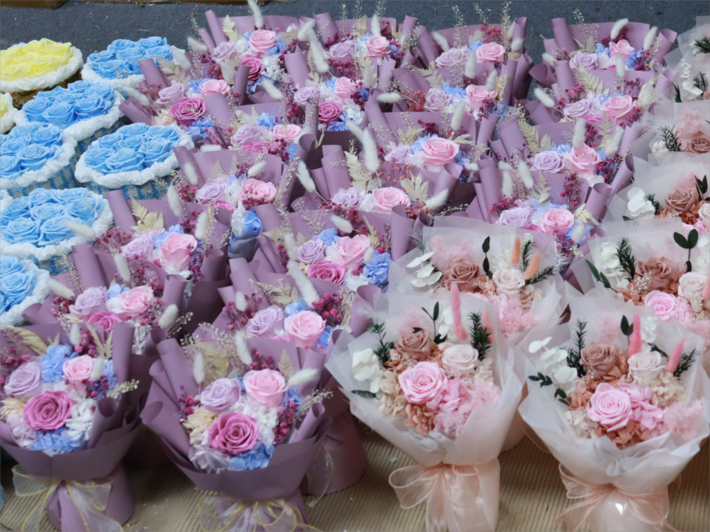 flower bouquet factory