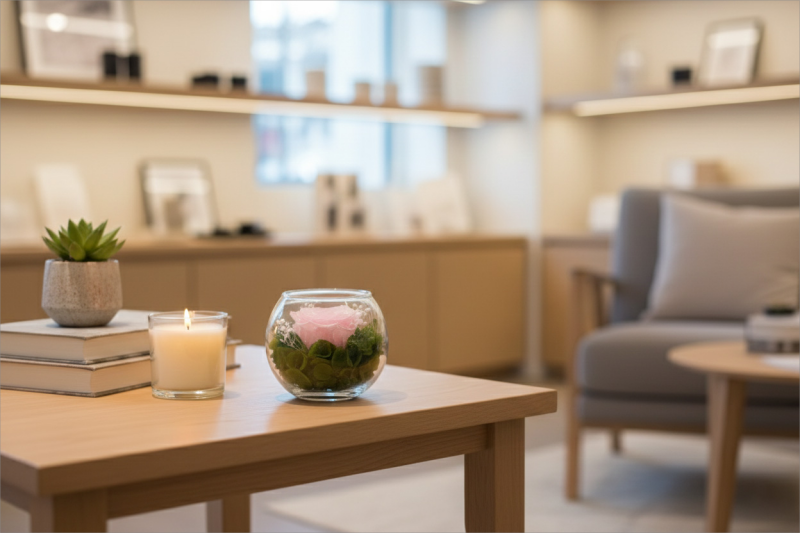 china preserved flower decor