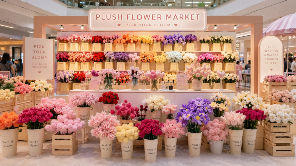 plush flower factory