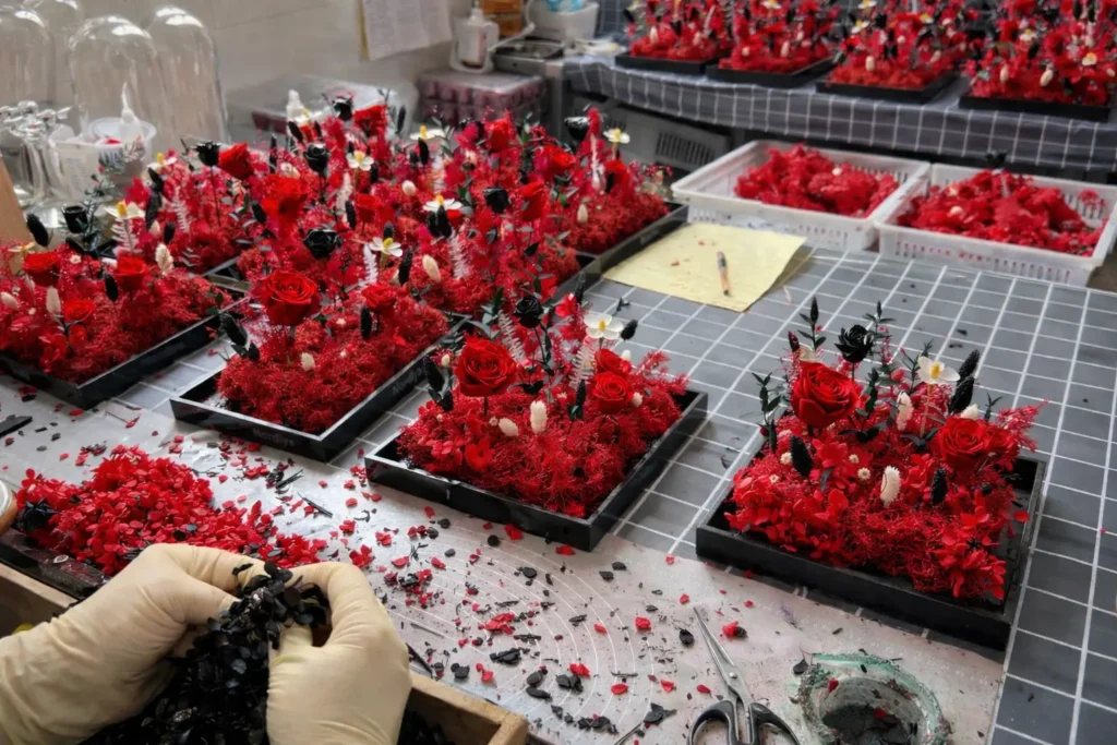 preserved flower gifts manufacturer