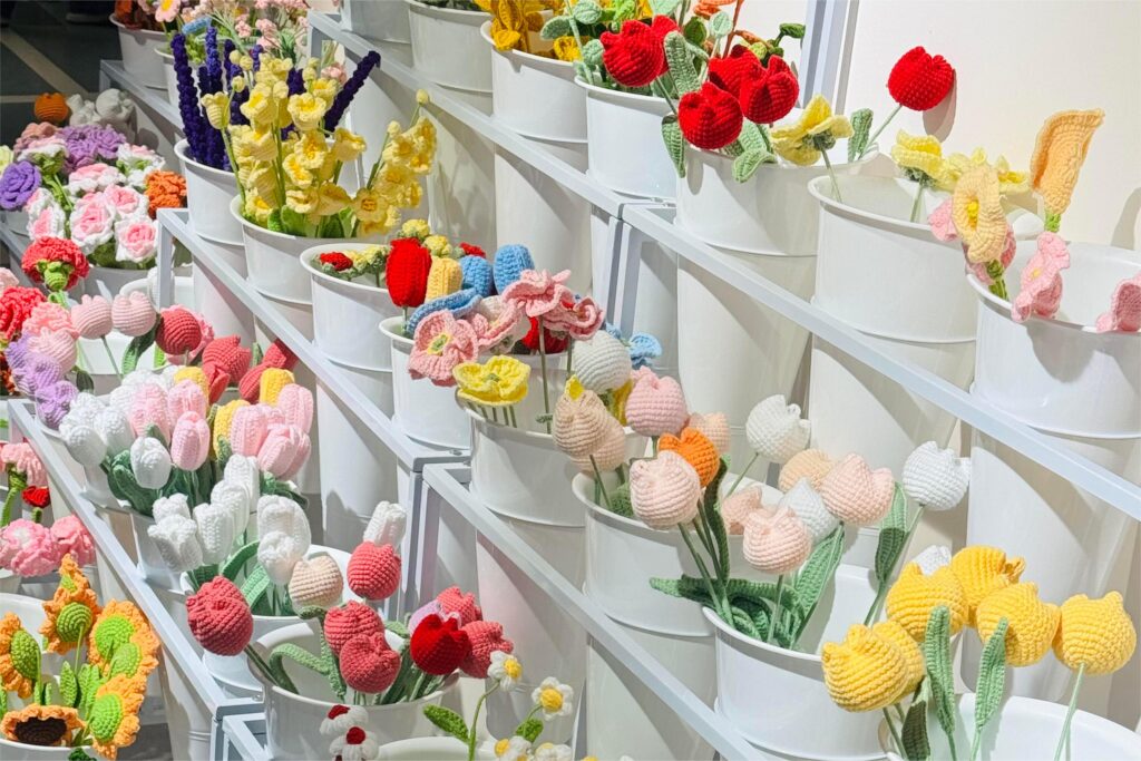 crochet flower manufacturer