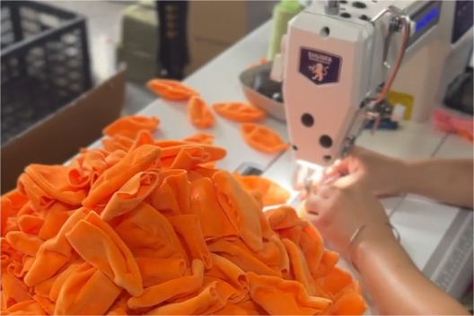China plush flower factory