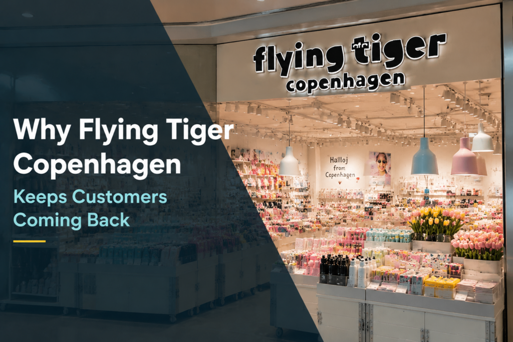 Flying Tiger Copenhagen retail strategy