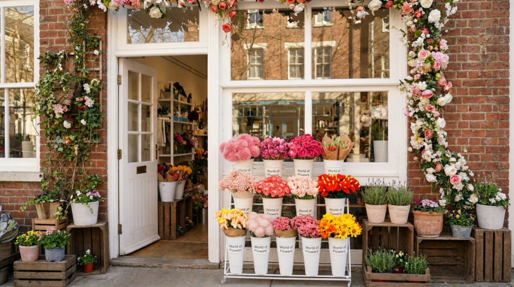 flower shop display ideas