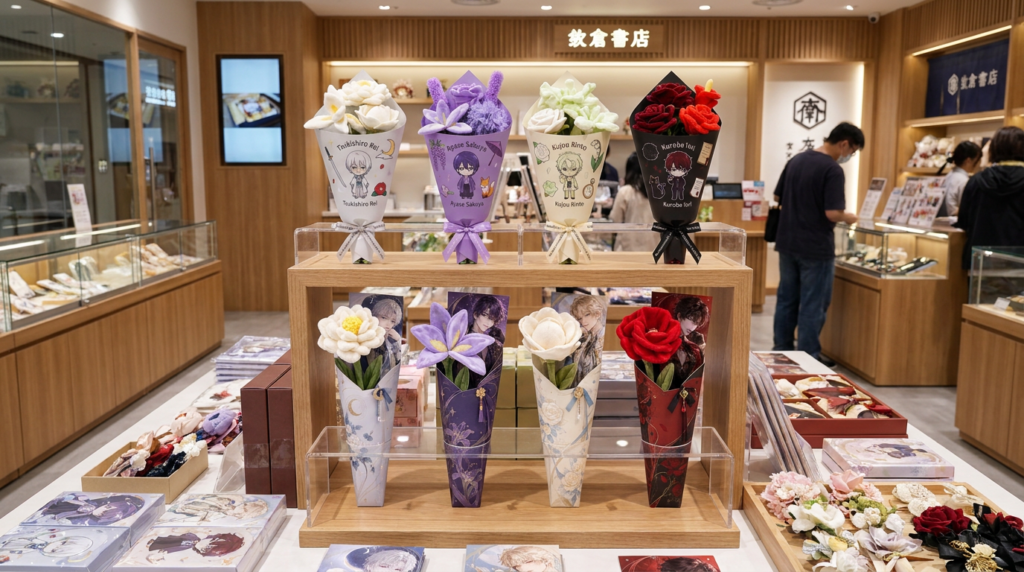 licensed plush flowers manufacturer